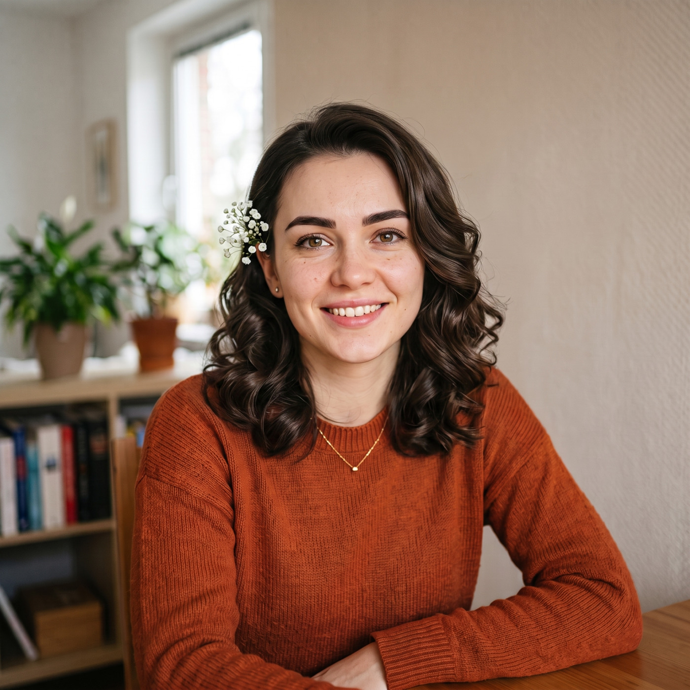 После: Свадебные локоны